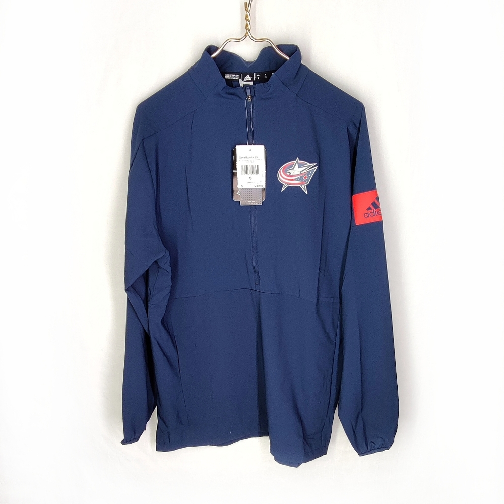 Adidas light jacket, pullover, size small, NWT.
